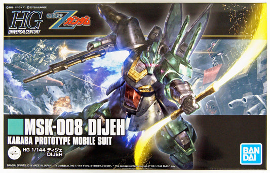 Bandai 5055577 2436317 HGUC #219 Z Gundam MSK-008 Dijeh