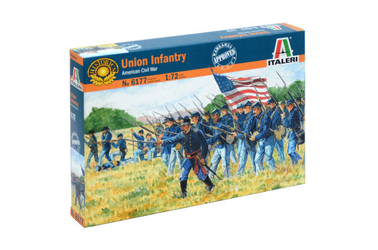 Italeri 6177 1:72 American Civil War Union Infantry (50)