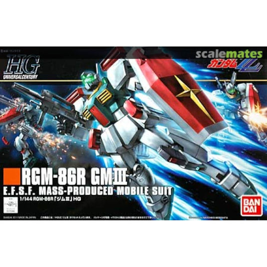 Bandai 2128329 HGUC #126 ZZ RGM-86R GM III E.F.S.F. Mass-Produced