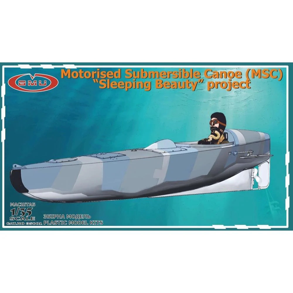 GMU Models 35001 Sleeping Beauty (MSC) Motorized Submersible Canoe