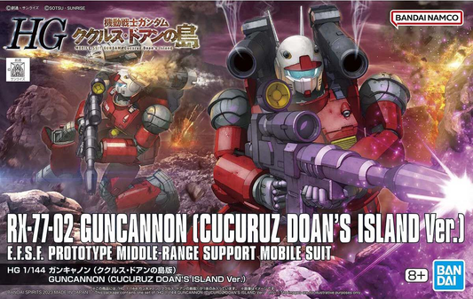 Bandai 2652260 5065315 HGUC RX-77-02 Guncannon [Cucuruz Doan's Island Ver.]