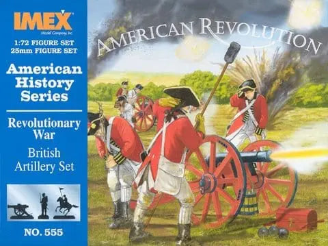 IMEX 555 Revolutionary War British Artillery (24, 4 cannons)