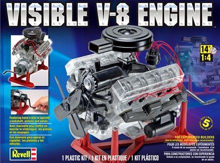 Revell Monogram 858883 1/4 Visible V8 Engine