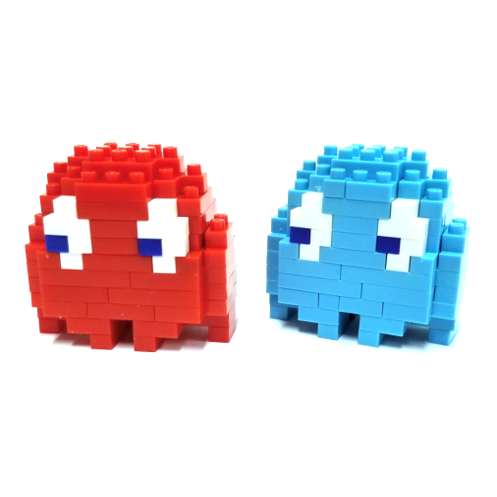 Nanoblock 22208 Character Collection Series, Blinky & Inky