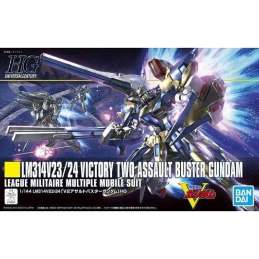 Bandai 2255554 HGUC #189 LM314V23/24 Victory Two Assault Buster Gundam