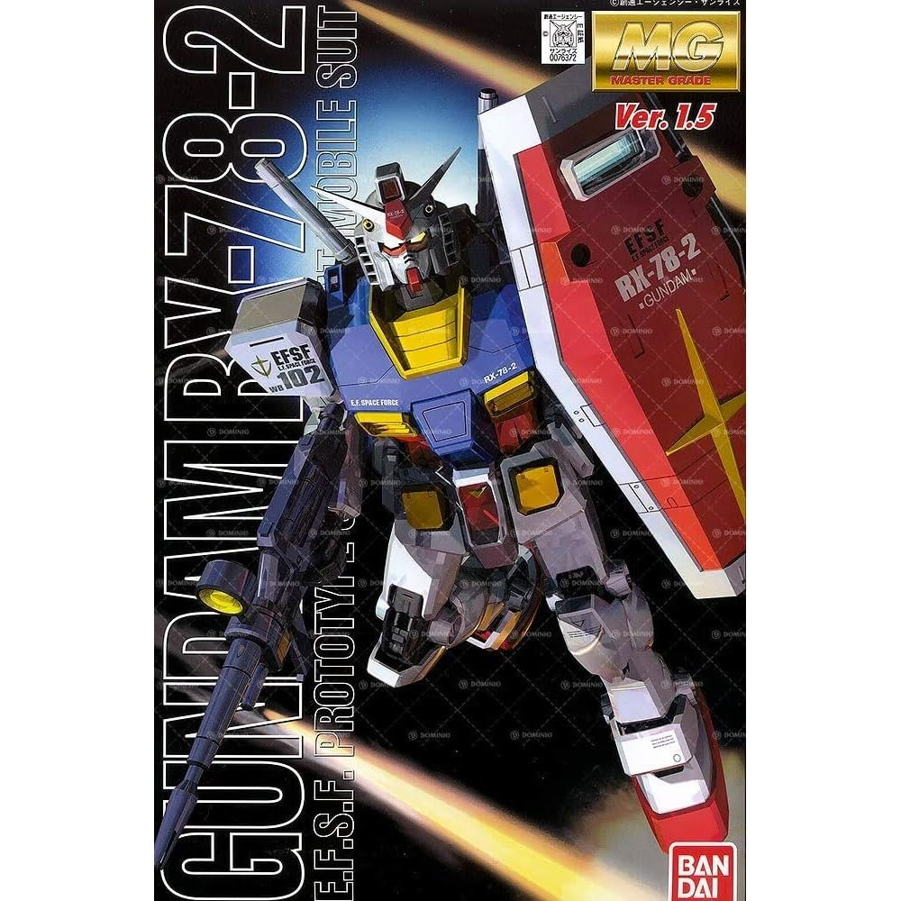 Bandai 1076372 MG RX-78-2 Gundam Ver 1.5