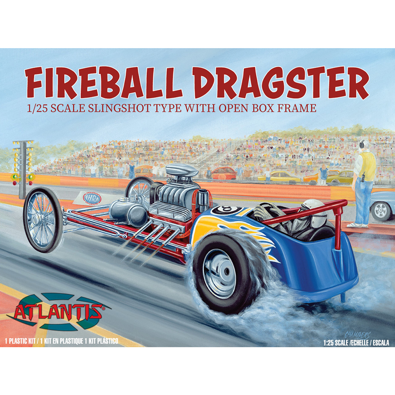 Atlantis M6710 Fireball Slingshot Dragster