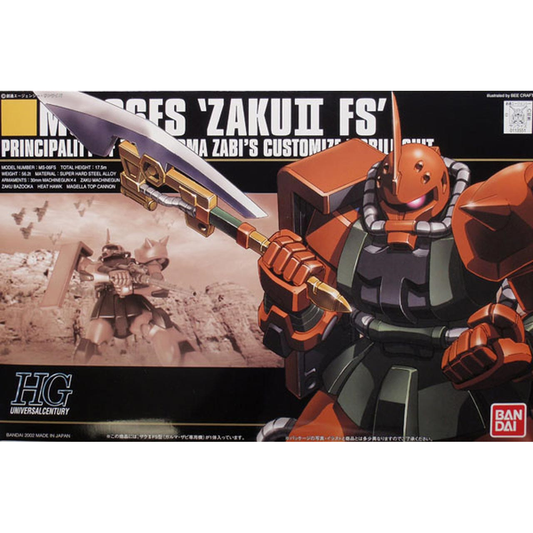 Bandai 1113551 HGUC MS-06Fs Zaku II Type FS Garma Zabi