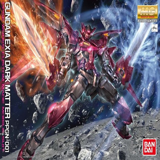 Bandai 0195690 2279765 195690 1/100 MG Master Grade Series: PPGN-001 Gundam Exia Dark Matter Build Fighters