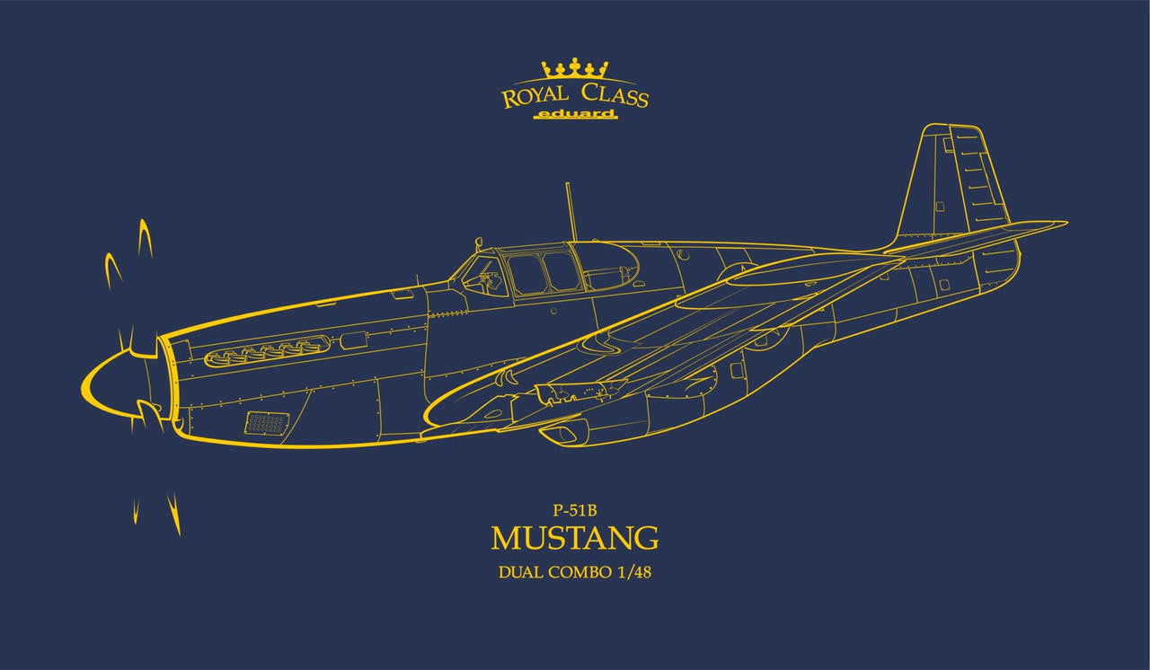 Eduard R0019 P-51B Mustang Royal Class Edition