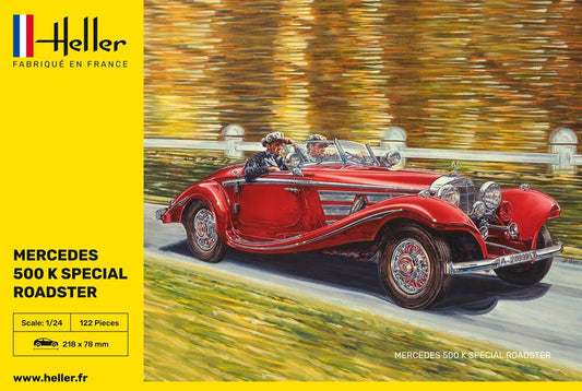 Heller 80710 1/24 Mercedes Benz 500K Special Roadster