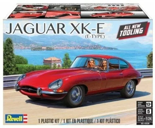 Revell Monogram 4509 1/24 Jaguar XK-E (E-Type) Coupe