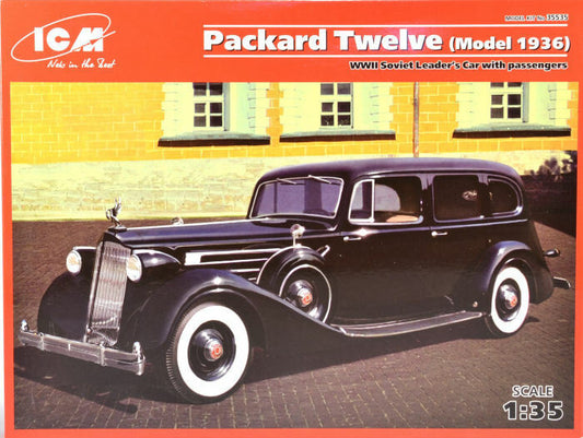 ICM Models 35535 WWII Soviet Packard Twelve Mod 1936 Leader Car