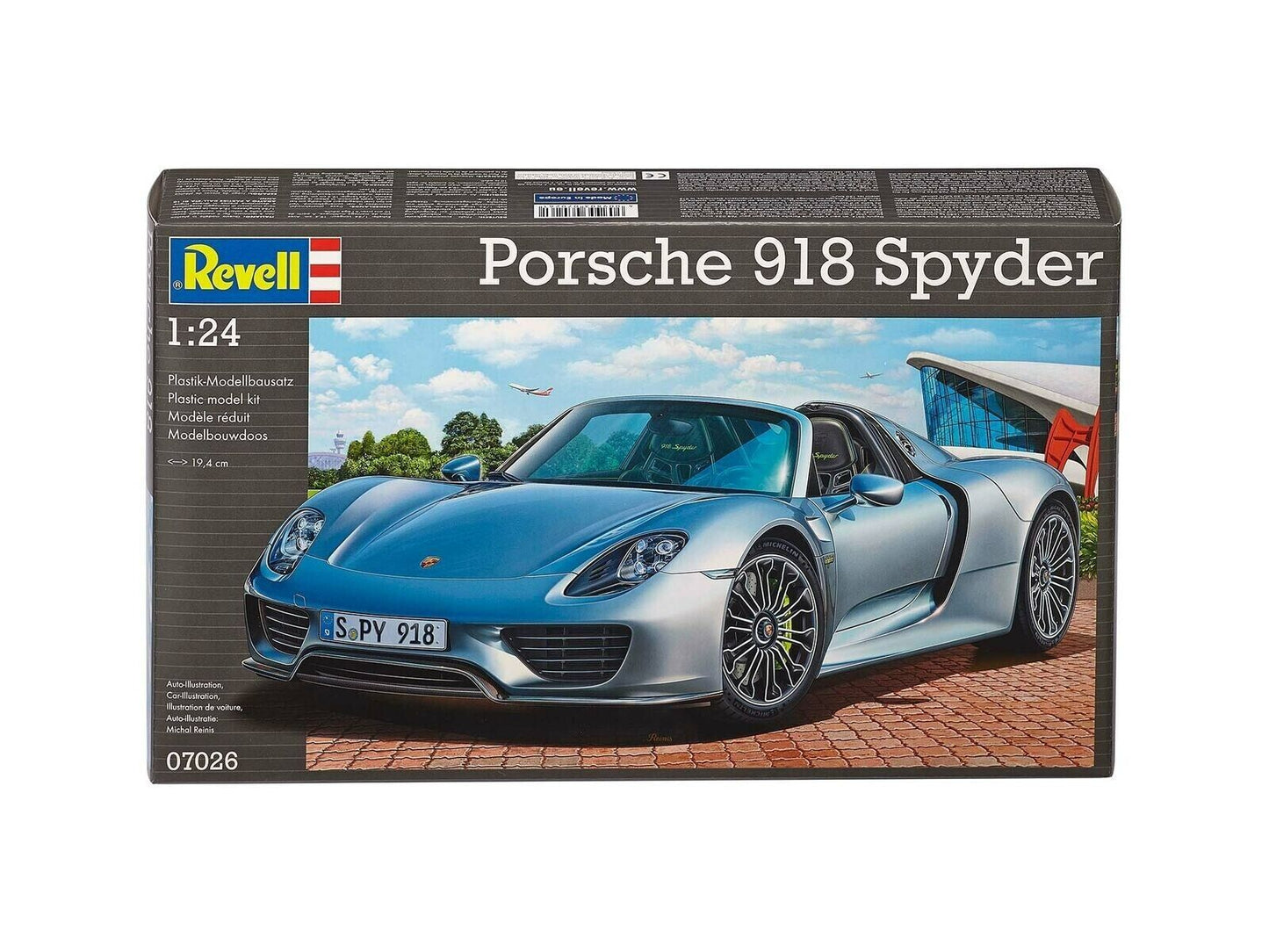 Revell Germany 7026 1/24 Porsche 918 Spyder Sports Car