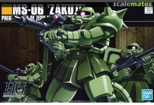 Bandai 5057392 HGUC #040 MS-06 HGUC Zaku II