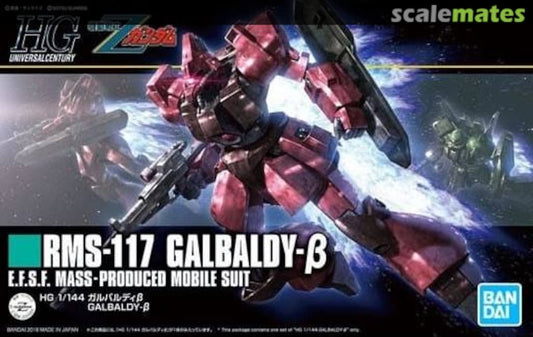 Bandai 5060669 HGUC #212 Z Gundam RMS-117 Galbaldy Beta E.F.S.F.