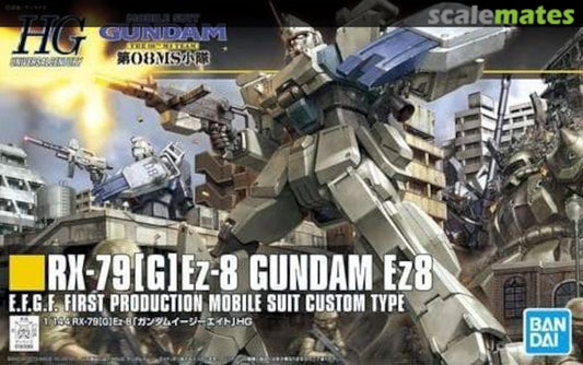 Bandai 5055753 2203510 HGUC #155 Gundam 08th MS Team - Ez8 RX-79G