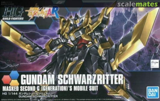 Bandai 5058252 Gundam HGBF Build Fighters: Schwarzritter