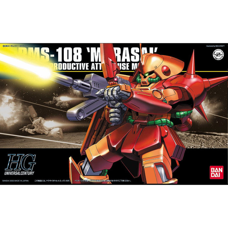 Bandai 1132169 HGUC #052 RMS-108 Marasai "Zeta Gundam"