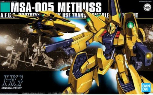 Bandai 5063144 HGUC #061 MSA-005 Methuss AEUG Prototype Attack Use