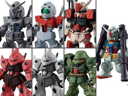 Bandai 58290 Gundam Converge #22 "Mobile Suit Gundam" Singles