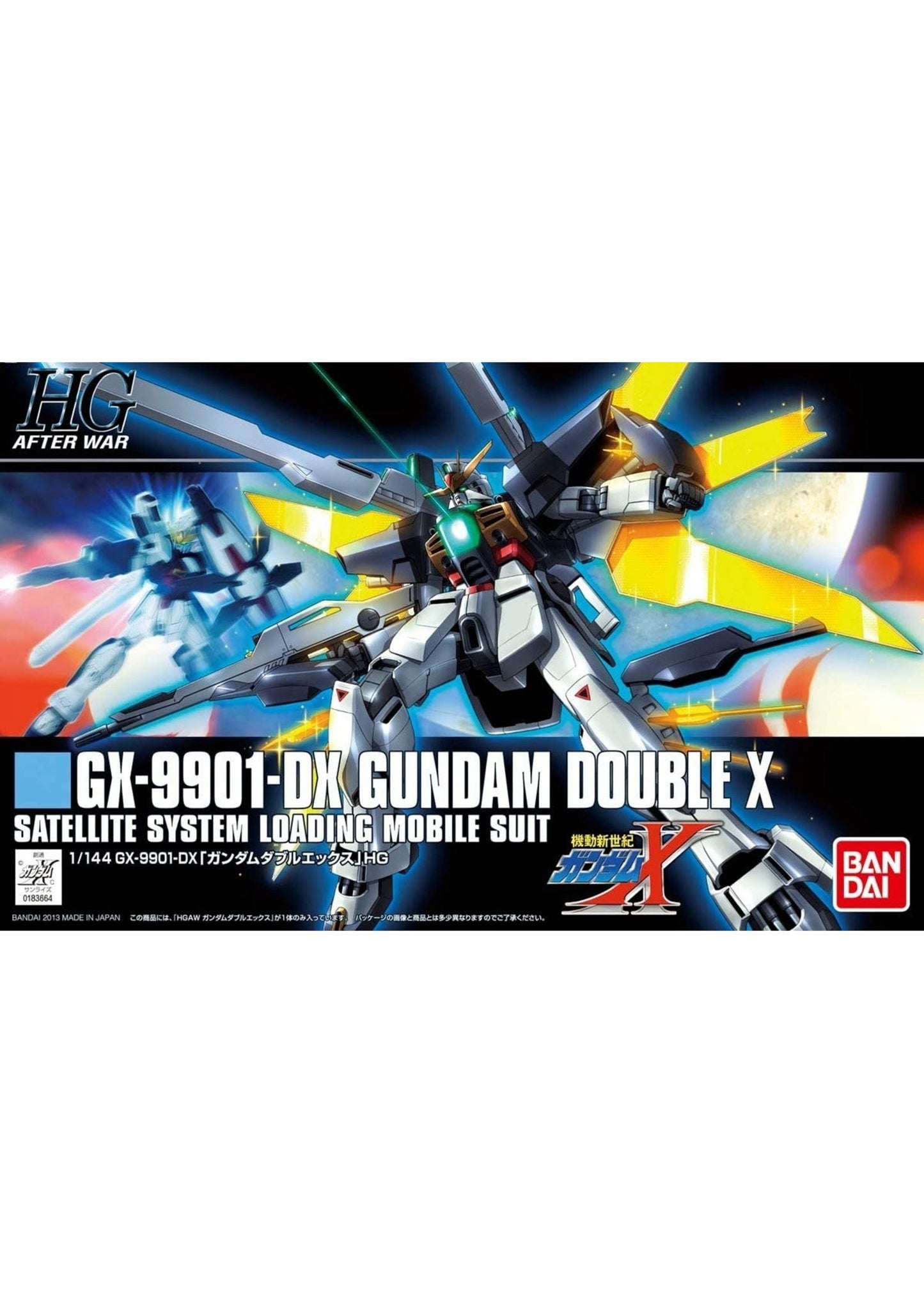 Bandai 5059166 HGAW Gundam X - #163 Gundam Double X