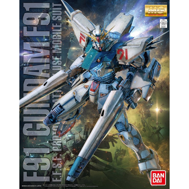 Bandai 225751 MG F91 Gundam (Ver 2.0)