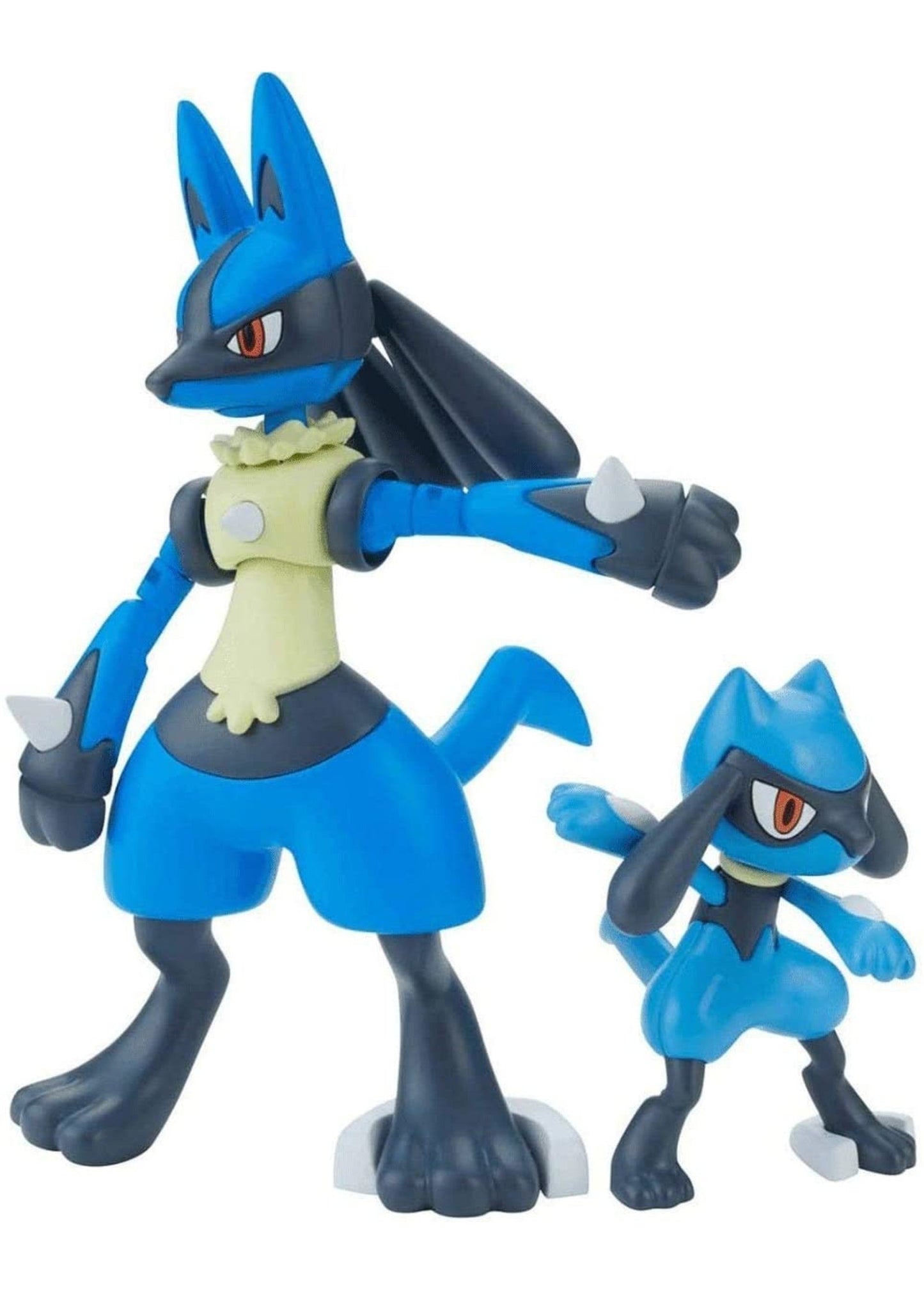 Bandai 5060856 2528754 Pokemon Series: Riolu & Lucario (Snap) Model Kit