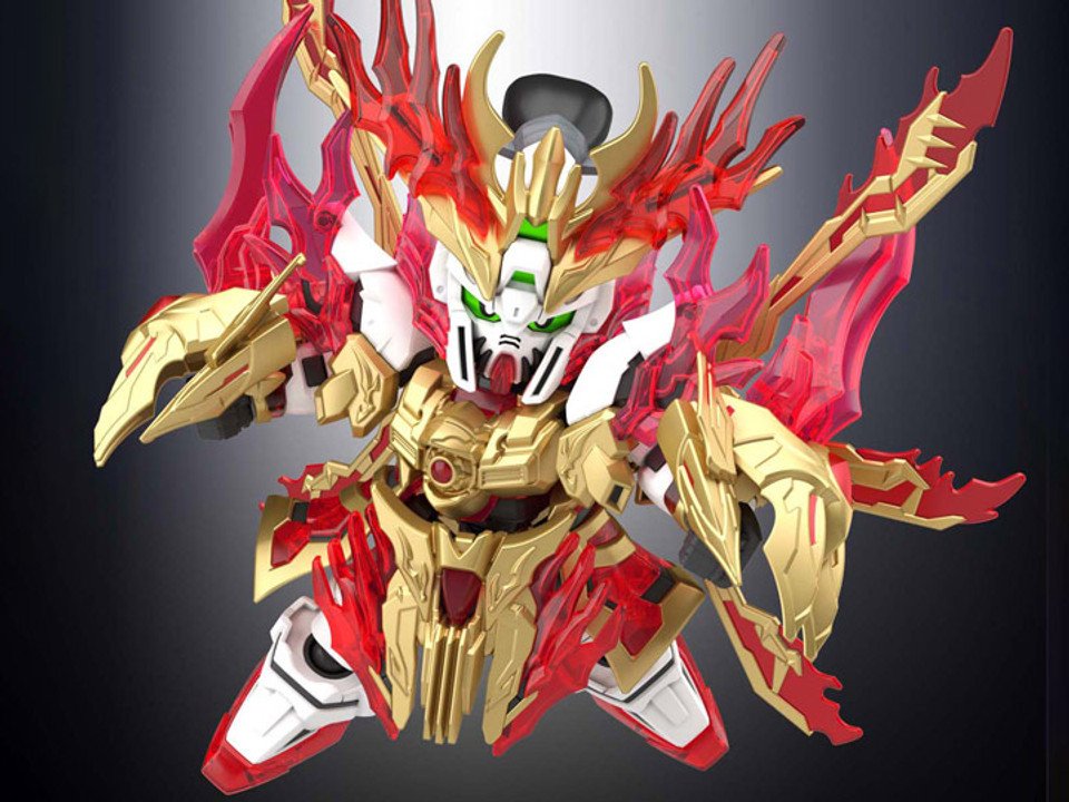 Bandai 5058923 SD Sangoku Soketsuden: #33 Yan Huang Zhang Fei God Gundam