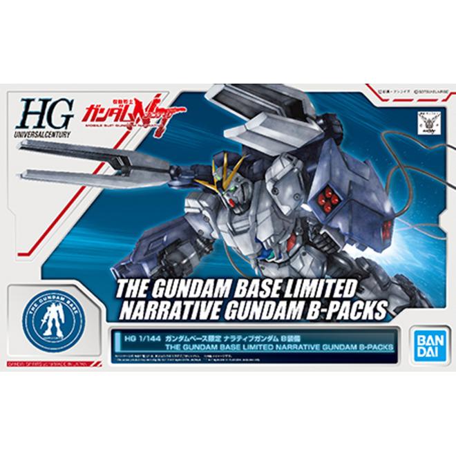 Bandai 5058988 The Gundam Base Limited HGUC Gundam NT RX-9/B Narrative Gundam B-Packs