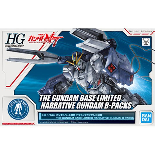 Bandai 5058988 The Gundam Base Limited HGUC Gundam NT RX-9/B Narrative Gundam B-Packs