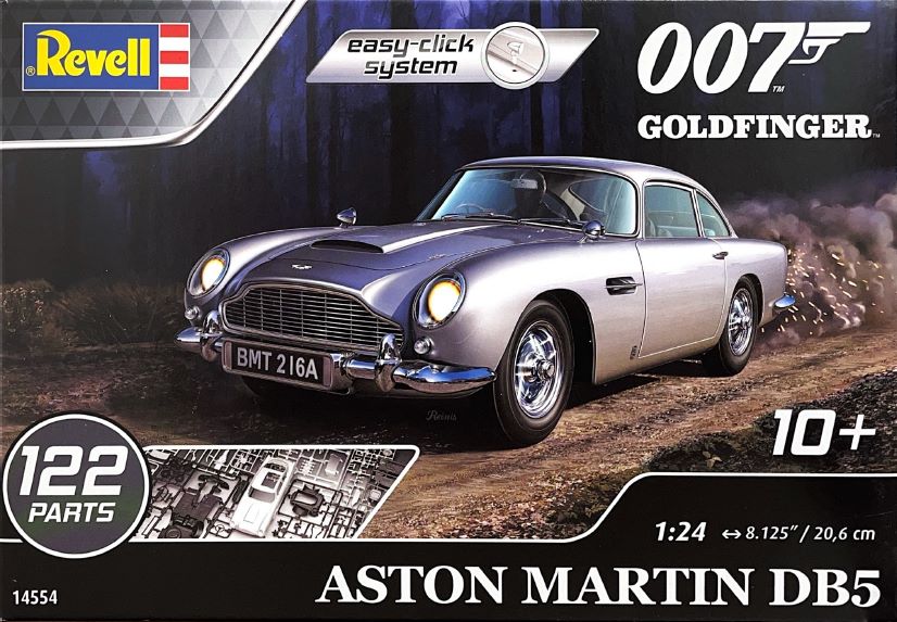 Revell USA 14554 James Bond Aston Martin DB5