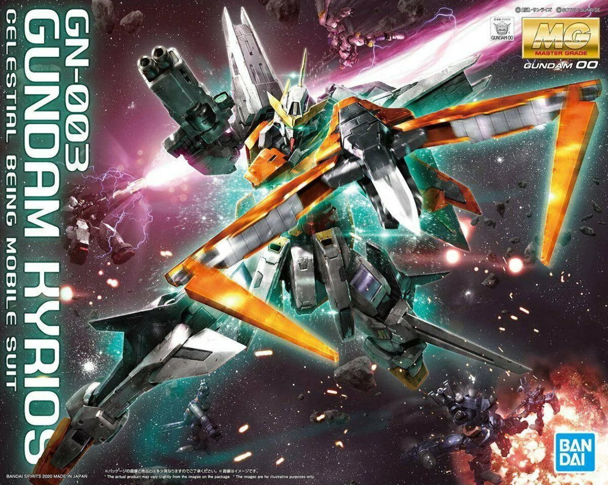 Bandai 5059547 2509135 MG GN-003 Gundam Kyrios