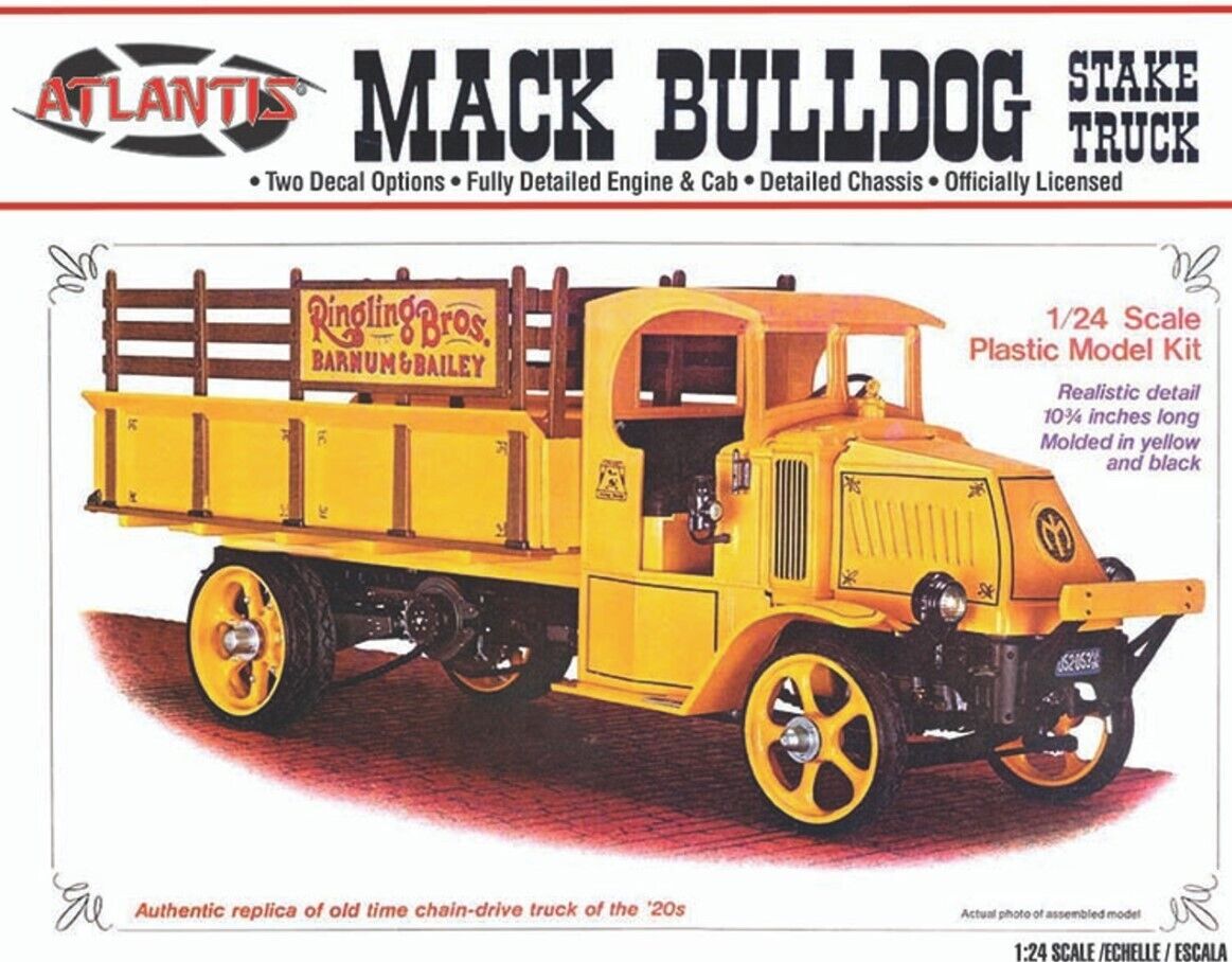 Atlantis M2402 1926 AC Bulldog Stake Truck 1/24 Atlantis