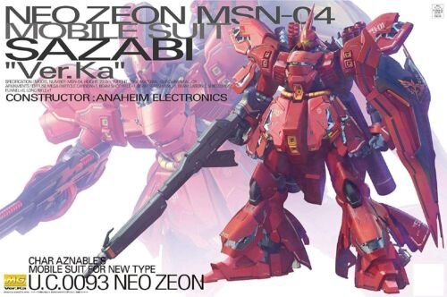 Bandai 5055457 2204932 MG MSN-04 Sazabi Ver.Ka UC0093 Neo Zeon