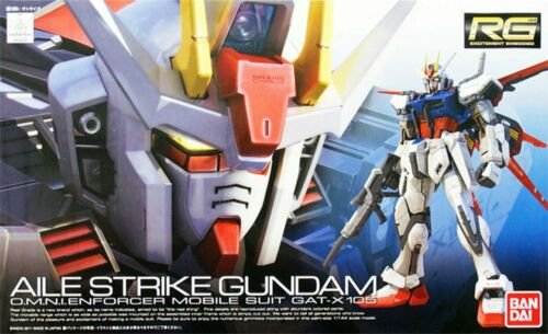 Bandai 5061613 2125946 Gundam RG #03 GAT-X105 Aile Strike Gundam SEED